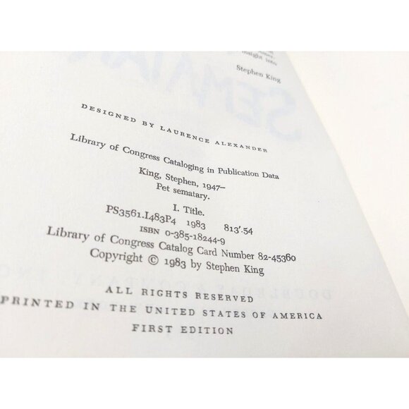 Stephen King-4 Hardback-Pet Semetary-Tommyknockers-Firestarter-Different Seasons - Picture 7 of 10